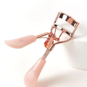 | Shein Basic Living Rose Gold Eyelash Curler With Pink Handle