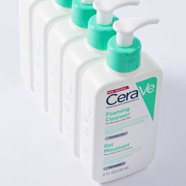 Cerave Foaming Cleanser for normal to oily skin 236ml 3