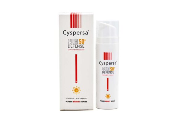 فلوئید ضد آفتاب روشن کننده SPF50 سیسپرسا 2