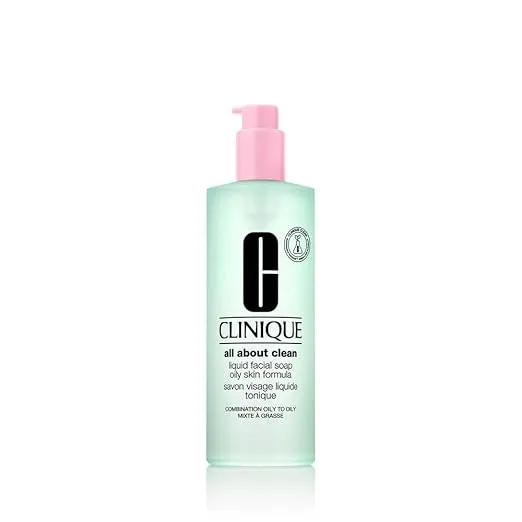 صابون مایع پوست‌ مختلط تا چرب کلینیک Clinique Liquid Facial Soap Oily Skin Formula 200ml