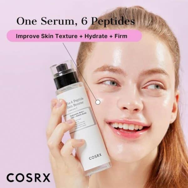 بوستر سرم تقویت کننده پپتاید کوزارکس Cosrx the 6 peptide skin booster serum