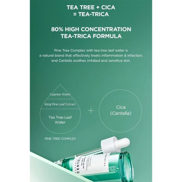 آمپول سنتلا ماداگاسکار تسکین دهنده چای تریکا اسکین 1004 Skin1004 Madagascar Centella Tea Trica Relief Ampoule 9 700x700 1