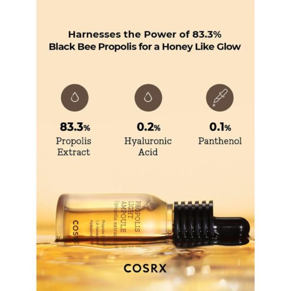 آمپول پروپولیس کوزارکس ضد جوش و ترمیم کننده پوست Cosrx Propolis Light Ampoule 30ml 1 700x700 1