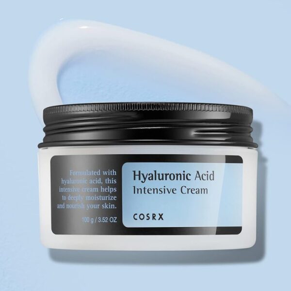 کرم هیالورونیک اسید آبرسان قوی کوزارکس Hyaluronic acid intensive cream 100g 3 700x700 1