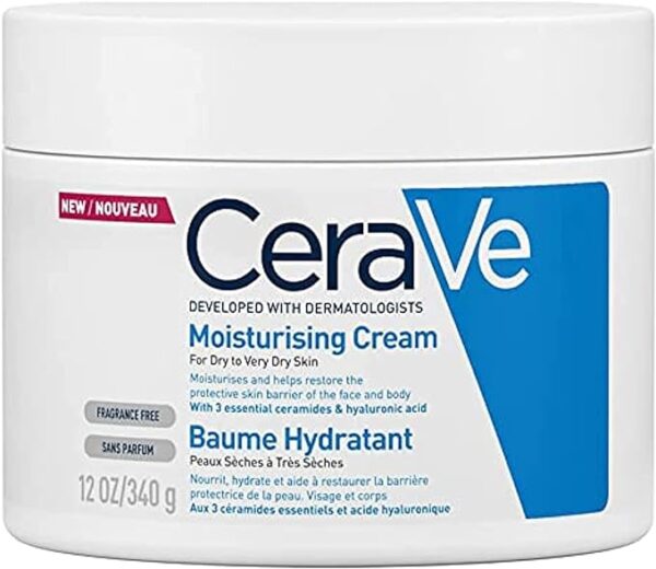 کرم مرطوب کننده و آبرسان 340 گرم سراوی CeraVe مناسب پوست خشک و خیلی خشک