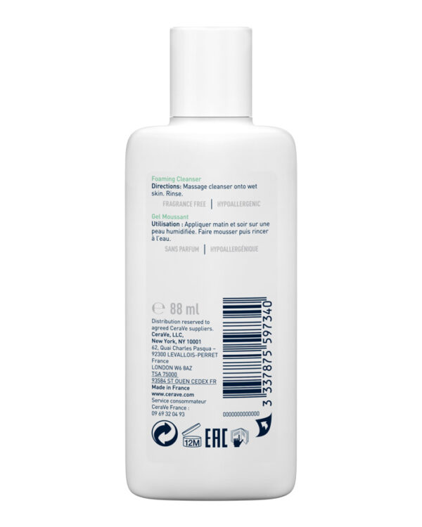 foaming cleanser 88ml back LG