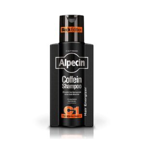 شامپو ضد ریزش کافئین دار سیاه آلپسین C1 ا Black Edition 250ml