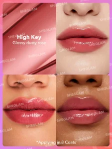 رژ لب آینه ای های شاین شیگلم | Sheglam Mirror Kiss High Shine Lip Stick