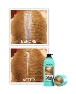 OAP HAIRCOLOR MAGIC RETOUCH SPRAY BEFOREAFTER Blond