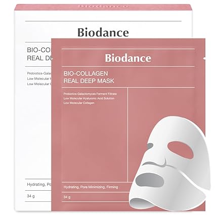 ماسک ورقه ای کلاژن بیودنس BIODANCE (بسته 4 عددی)