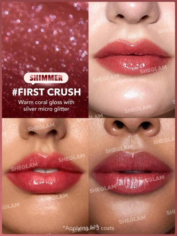 لیپ پلامپر شاین دار شیگلم (6 رنگ) Pout-Perfect Shimmer Lip Plumper - Image 2