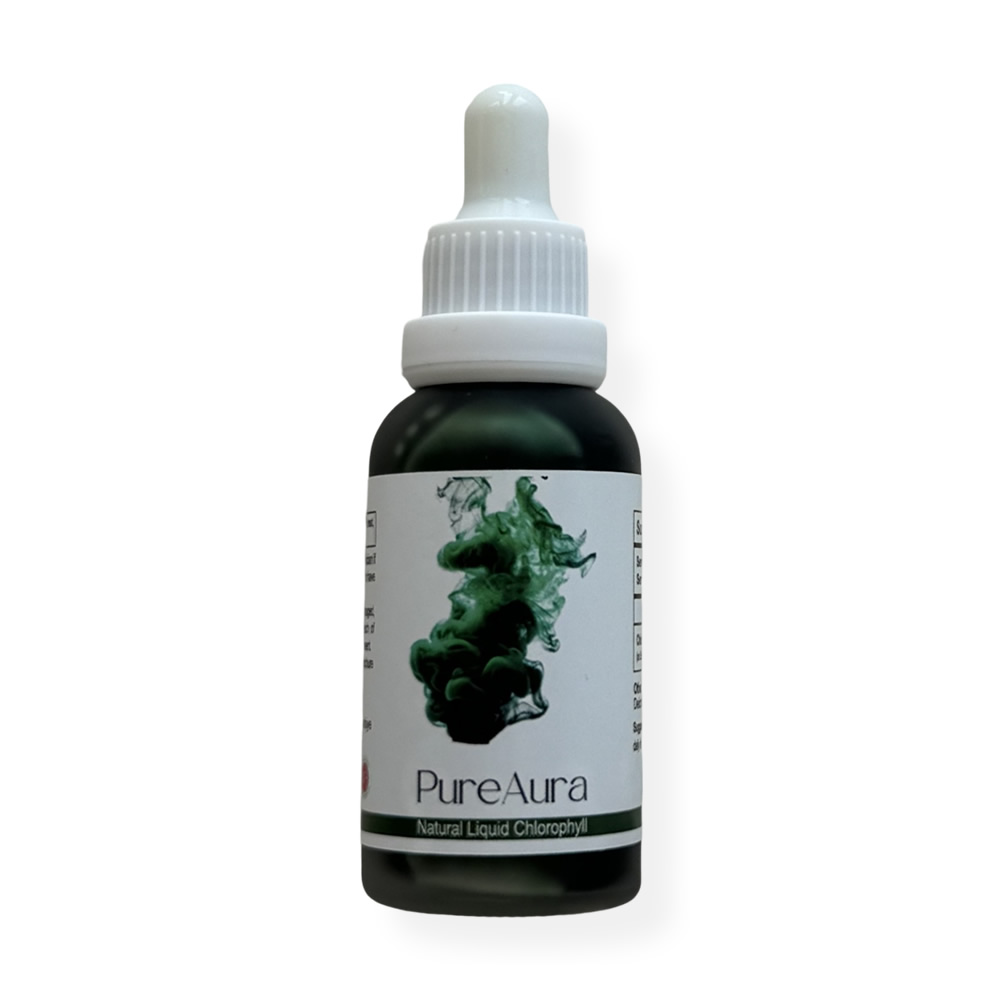 محلول کلروفیل Pureaura 30 ml Chlorophyll