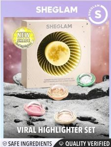 SHE GLAM Lunar Glow Highlighter Set