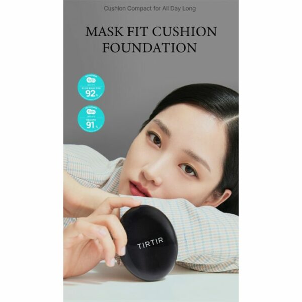 کوشن مشکی تیر تیر TIRTIR Mask Fit Black Cushion Foundation 1 700x700 1