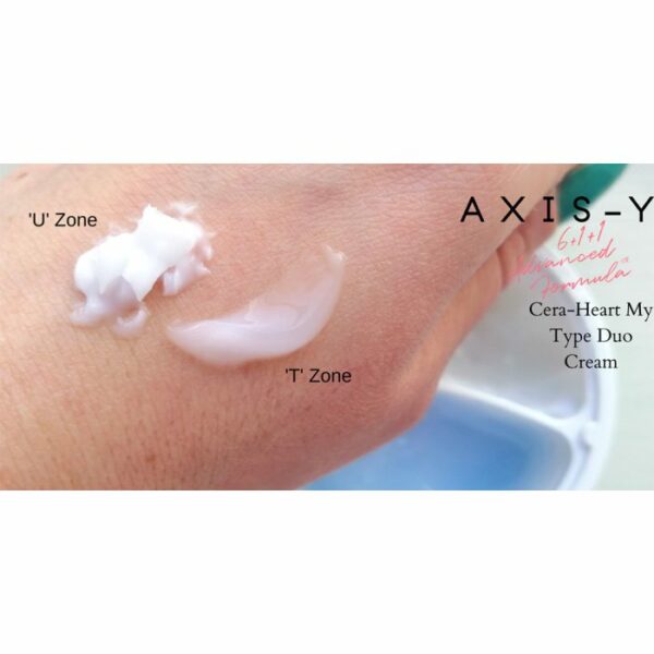 مرطوب کننده دوگانه و تسکین دهنده اکسیس وای AXIS Y Cera Heart My Type Duo Cream 60ml 6 700x700 1