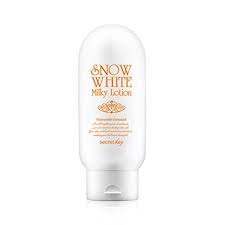 لوسیون ضدلک و سفید کننده سکرت کی Snow White Milky Lotion 120g