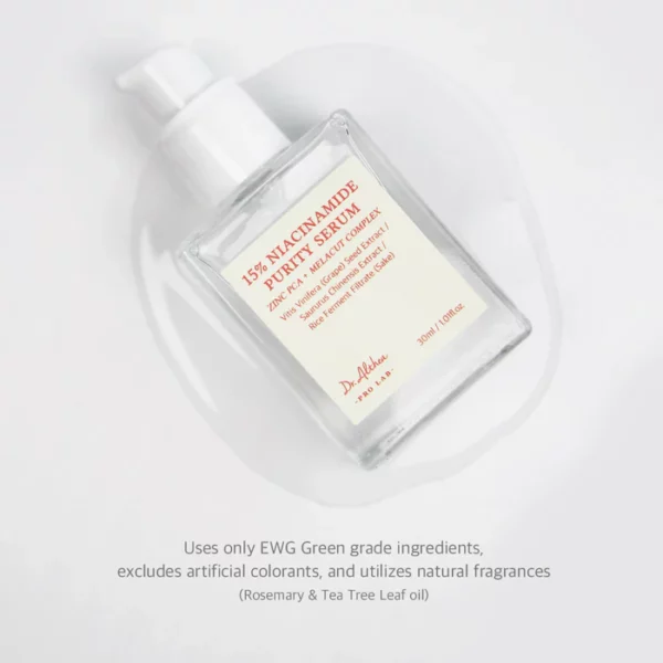 سرم خالص نیاسینامید 15درصد دکتر آلتیا Dr.Althea 15% Niacinamide Purity Serum - Image 2