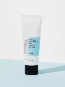 ultimate nourishing rice overnight spa mask cosrx official 7 900x