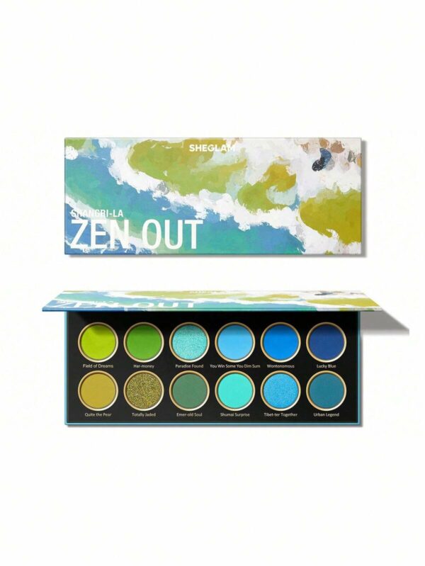 پالت سایه چشم Zen Out Shangri-La شیگلم 12 رنگ