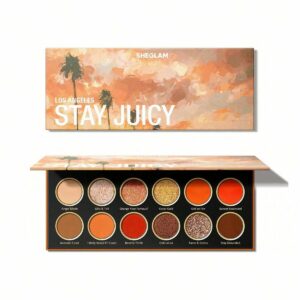 پالت سایه چشم Stay Juicy شیگلم 12 رنگ