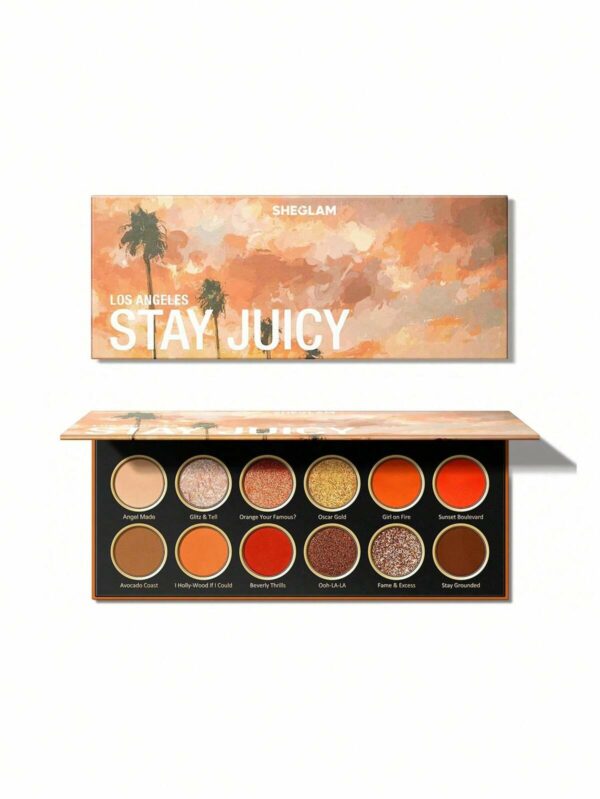 پالت سایه چشم Stay Juicy شیگلم 12 رنگ
