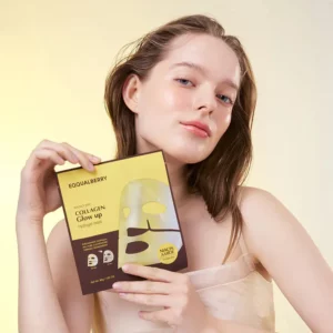 eqqualberry collagen glow up hydrogel mask 65320141750655
