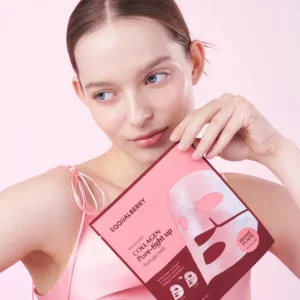 eqqualberry collagen pore right up hydrogel mask 65320276787583
