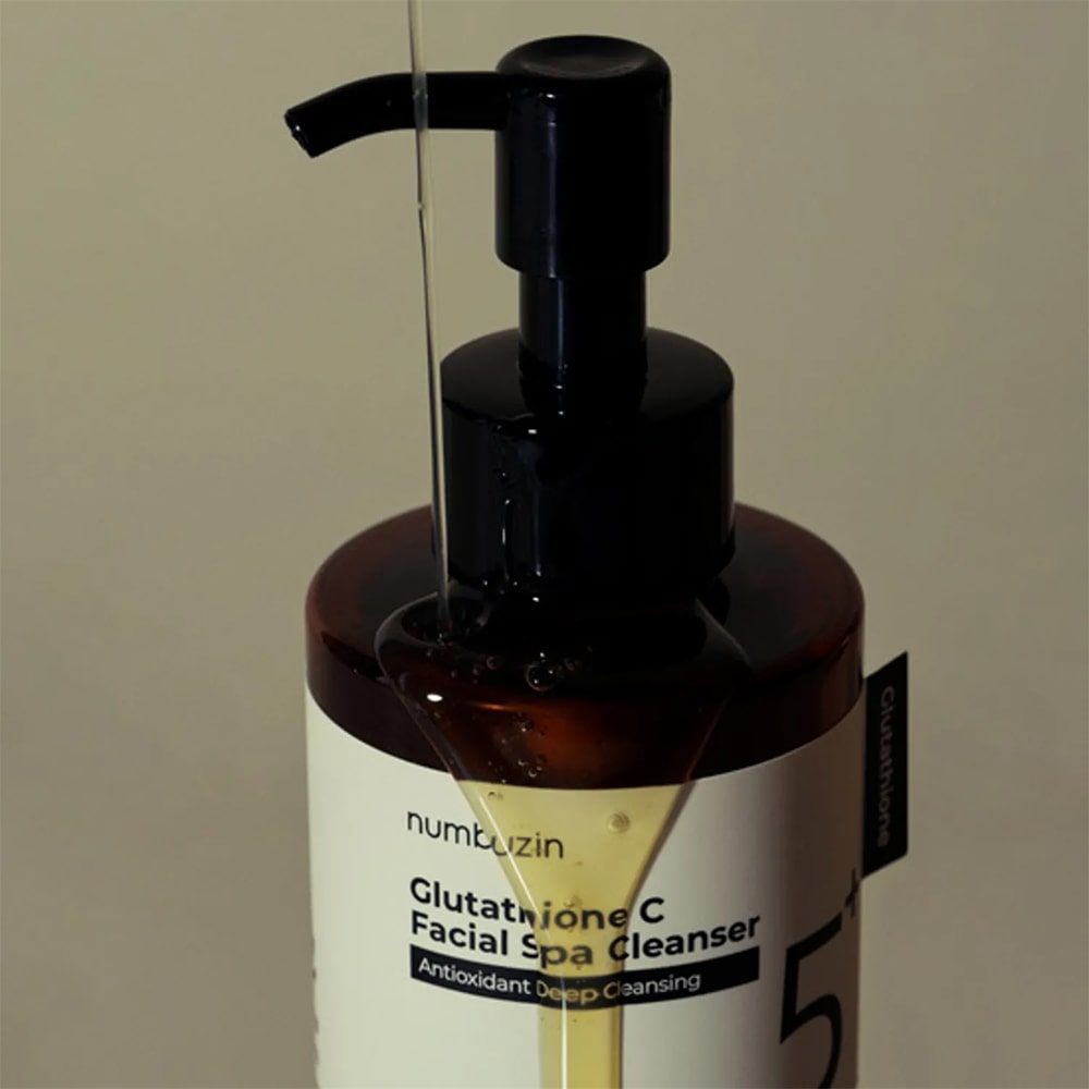 numbuzin no.5 glutathione vitamin facial spa cleanser 200ml 4 min