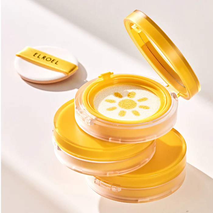 کوشن ضدآفتاب ال رو ال ELROEL - Pang Pang Yellow Sun Cushion Plus 5 کوشن ضدآفتاب ال رو ال ELROEL - Pang Pang Yellow Sun Cushion Plus - Image 3