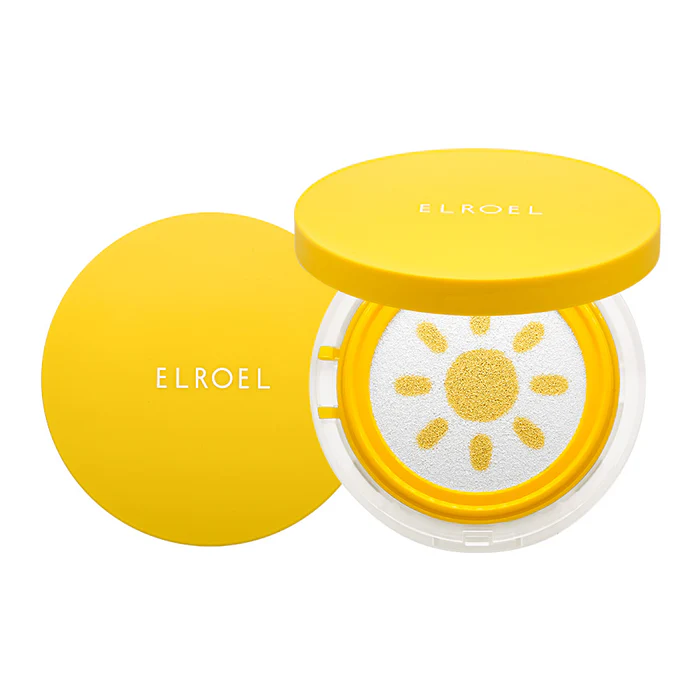 کوشن ضدآفتاب ال رو ال ELROEL - Pang Pang Yellow Sun Cushion Plus 3 کوشن ضدآفتاب ال رو ال ELROEL - Pang Pang Yellow Sun Cushion Plus