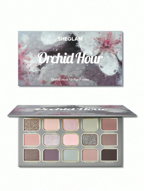 پالت سایه چشم Orchid Hour شیگلم 15 رنگ