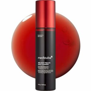 محلول لایهبردار قوی ضد آکنه مدی کیوب 110 گرم Medicube Red Body Peeling Shot