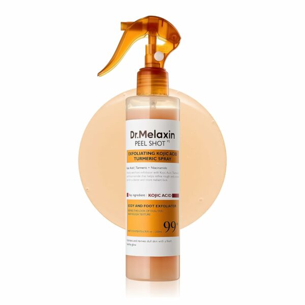 اسپری لایهبردار بدن دکتر ملاکسین مدل Body Keratin Care حجم 200 میل