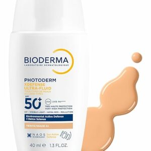 ضد آفتاب رنگی بایودرما مدل اولترا فلوئید Photoderm X-Defense SPF50 رنگ Shade 02