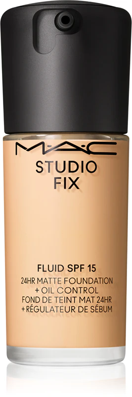کرم پودر مک studio fix fluid spf15 24hr matte foundation+oil control