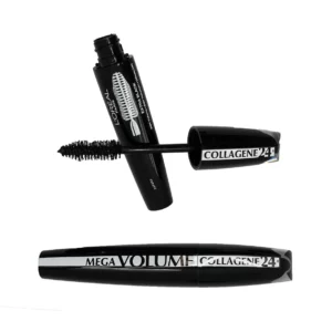 ریمل حجم دهنده لورآل مدل Mega Volume Collagen 24H با رنگ Extra Black