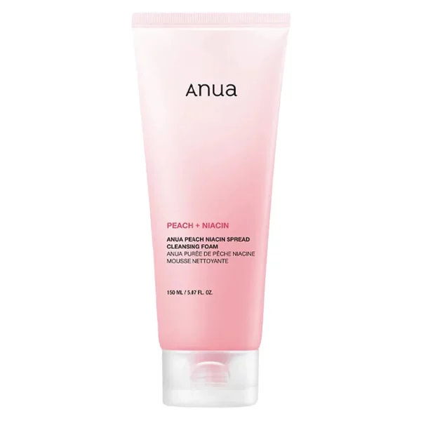 فوم شستشو هلو نیاسینامید آنوا Peach Niacin Cleansing Foam