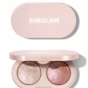 سایه چشم دوقلو شاین دار ژله‌ای شیگلم  Prismalight Baked Jelly Eyeshadow Duo