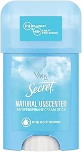 کرم استیک ضد تعریق زنانه سکرت Natural Unscented حجم 40 میل