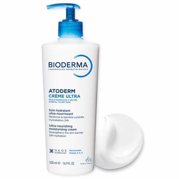 کرم مرطوب‌ کننده اتودرم اولترا بایودرما [500ml] Bioderma Atoderm Ultra