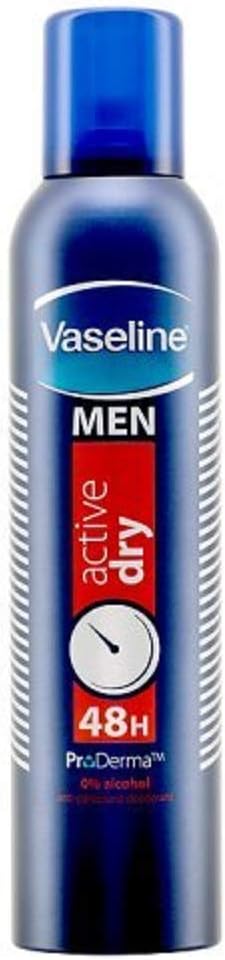اسپری ضد تعریق مردانه Active Dry 48h وازلین 250 میل