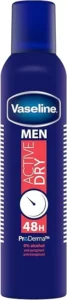 اسپری ضد تعریق مردانه Active Dry 48h وازلین 250 میل