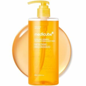 شامپو بدن روشن‌کننده مدی کیوب 400 میل Kojic Acid Turmeric Body Wash