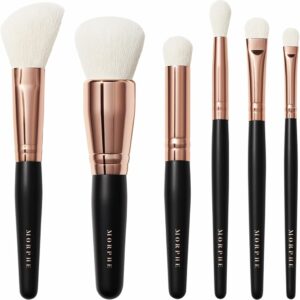 ست براش مسافرتی 6 تکه مورفی مدل Morphe Rose Away 6-Piece Travel Brush Set
