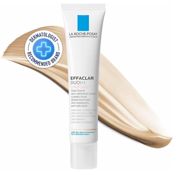 ژل کرم رنگی ضدجوش افکلار دوو پلاس لاروش پوزای Effaclar DUO(+) Unifiant