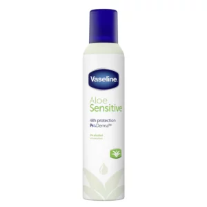 اسپری ضد تعریق Aloe Sensitive وازلین 250 میل
