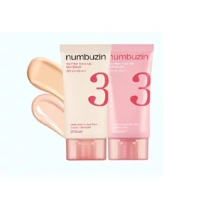 سرم ضد آفتاب تون آپ شماره 3 نامبوزین [2 نوع] No Filter Tone-Up Sun Serum