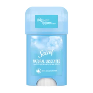 کرم استیک ضد تعریق زنانه سکرت Natural Unscented حجم 40 میل