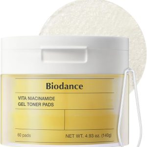 ژل تونر پد ضد لک ویتامین نیاسینامید بیودنس Vita Niacinamide Gel Toner Pads (60عددی)
