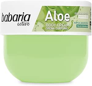 کرم بدن آلوئه ورا باباریا Babaria Body Cream 400ml-Aloe Vera